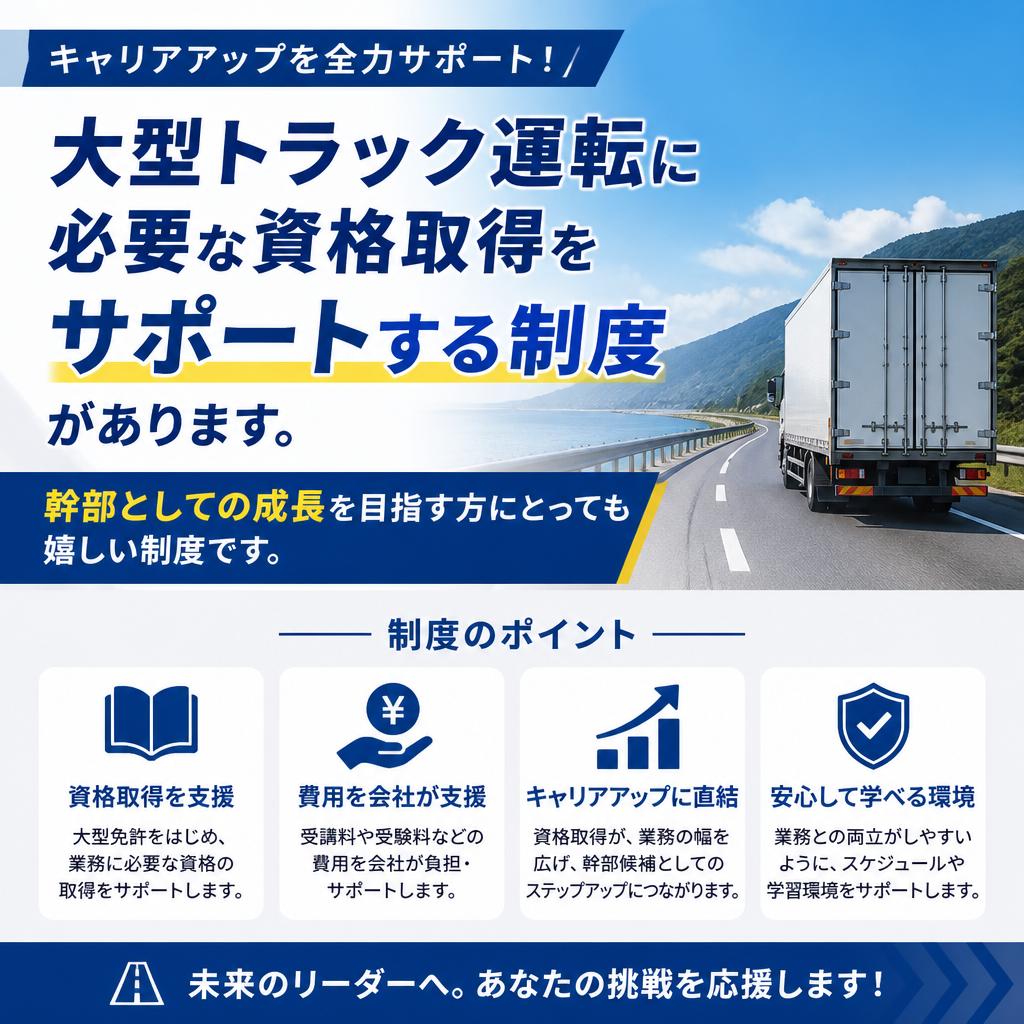 安心の資格取得支援制度