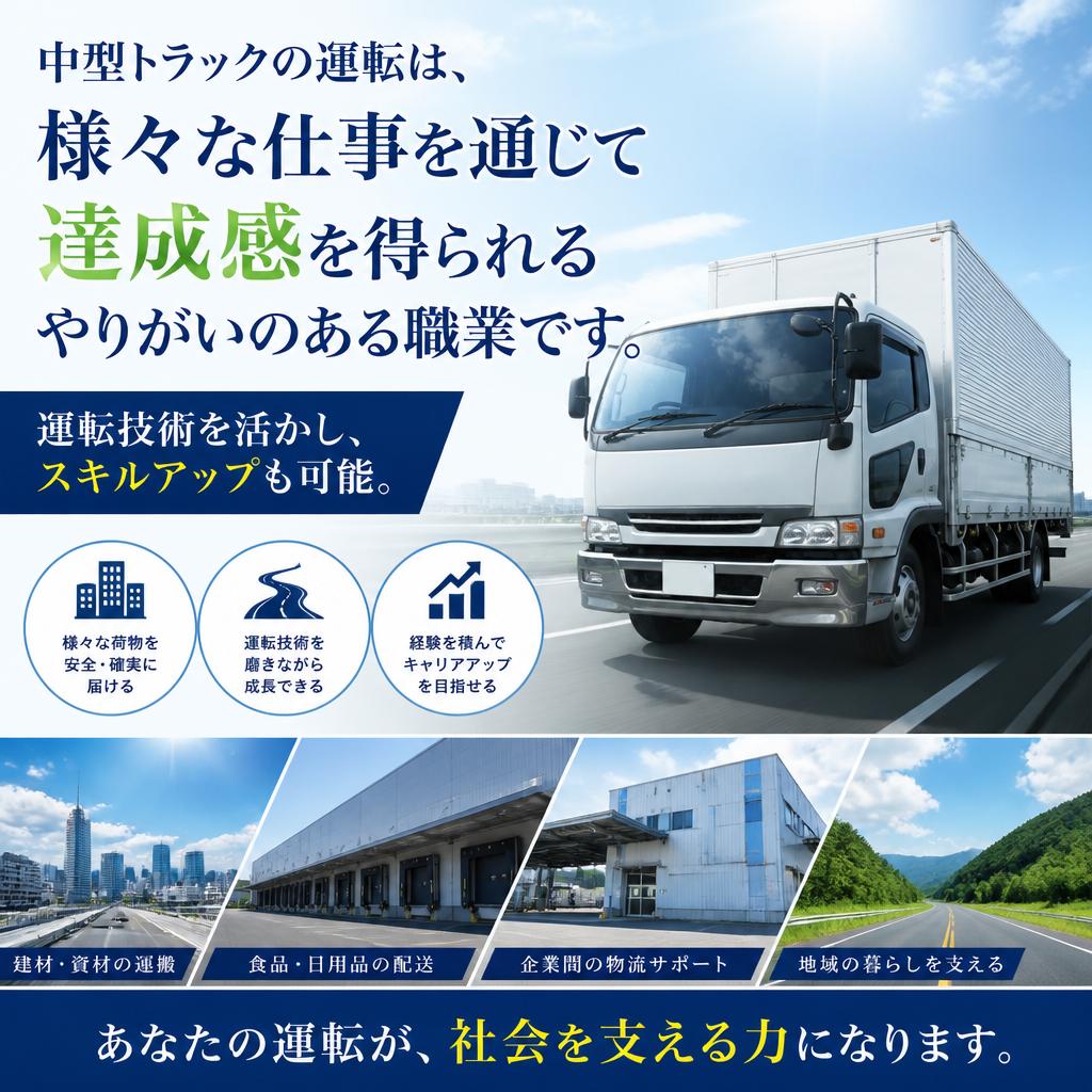 トラック運転の魅力