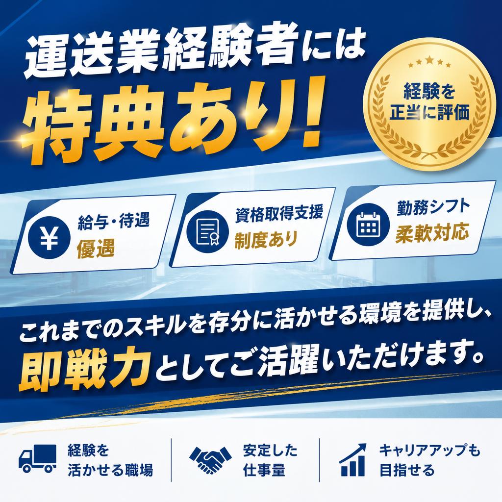 経験者優遇の採用条件